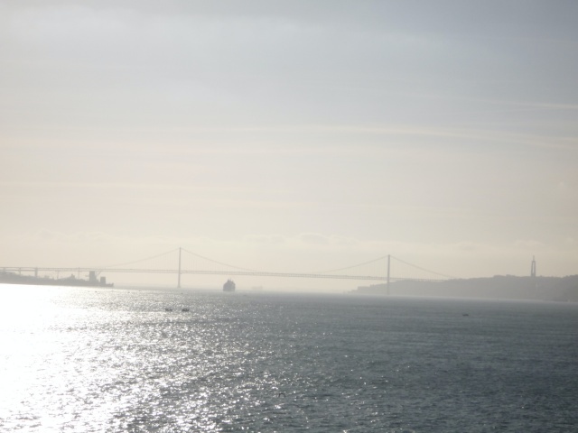 Einfahrt nach Lissabon