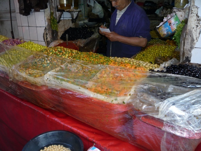Gemüsestand Medina Casablanca
