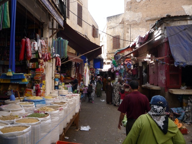 Einkaufsgasse Medina Casablanca